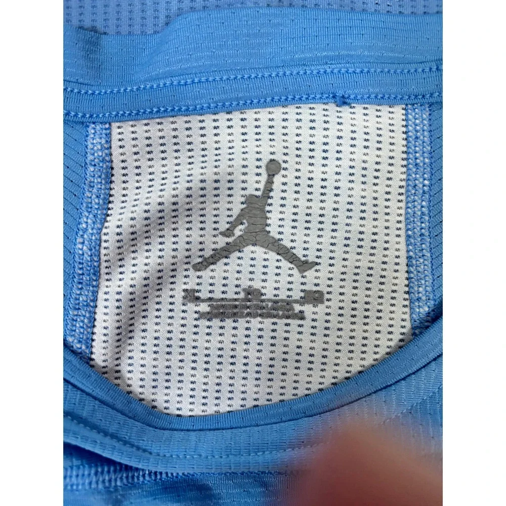 Jordan Mens University Blue Mesh Training Shirt XL Jumpman Basketball 871944-448